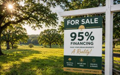 95% LTV (5% Down Payment) Land Loan